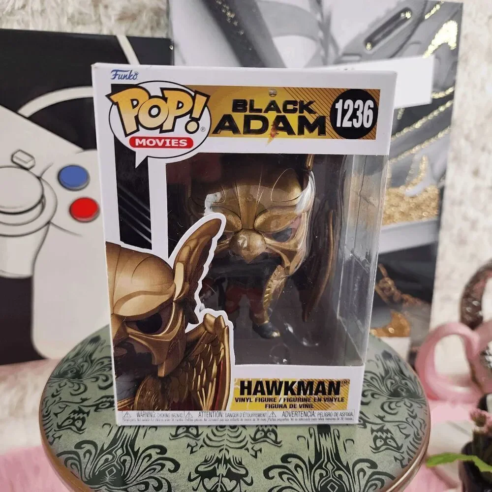 💕 NWT Funko Pop! Black Adam Hawkman #1236 DC Figure #7169 💕
